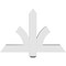 Ekena Millwork Redmond Architectural Grade PVC Gable Bracket, 36"W x 24"H x 4"D x 4"F, 16/12 Pitch GBP036X24X0404RED00 - alternate 5